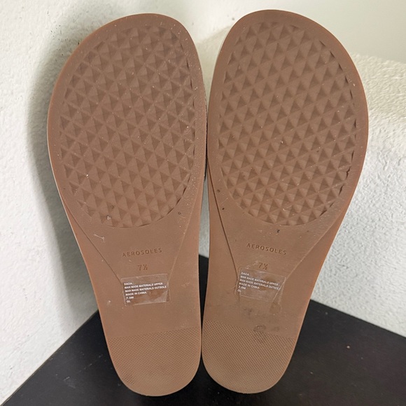 AEROSOLES Silver Ruched Slide Mules - Picture 8 of 11